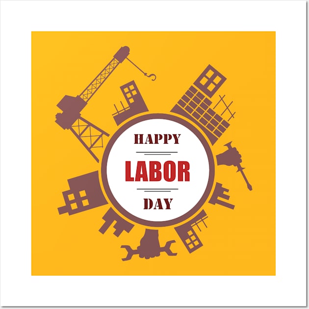 labor day 2020 Wall Art by HAITHAM